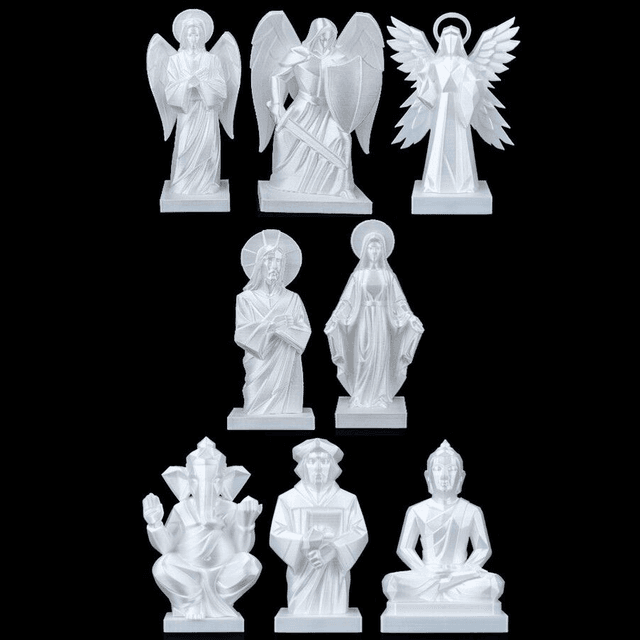 Statuettes figures de paix