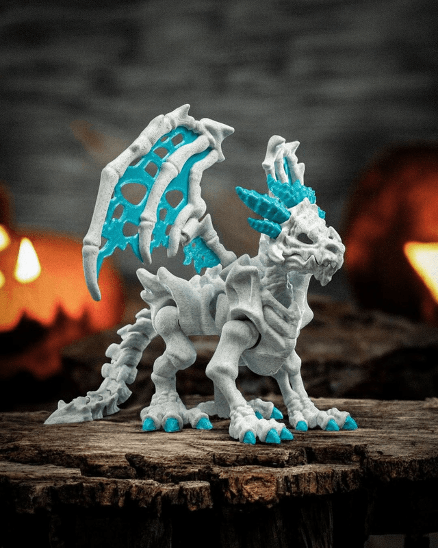 Dragon squelettique